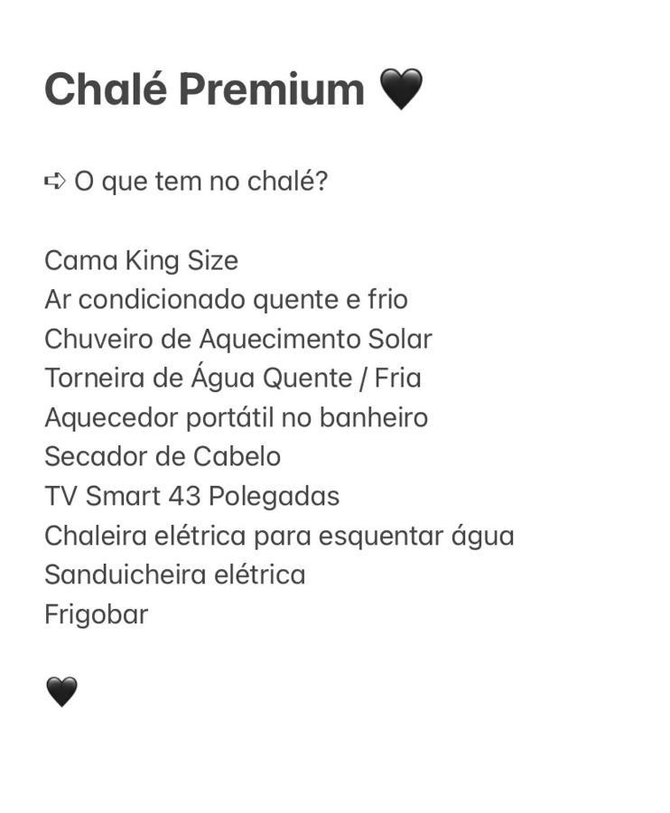 Aconchego Do Sereno Exclusive Chales Urubici Exterior photo